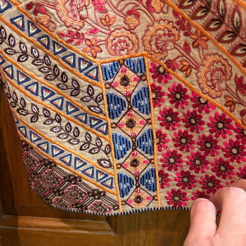 Soft Surroundings Colorful Patterned Statement Ja… - image 7